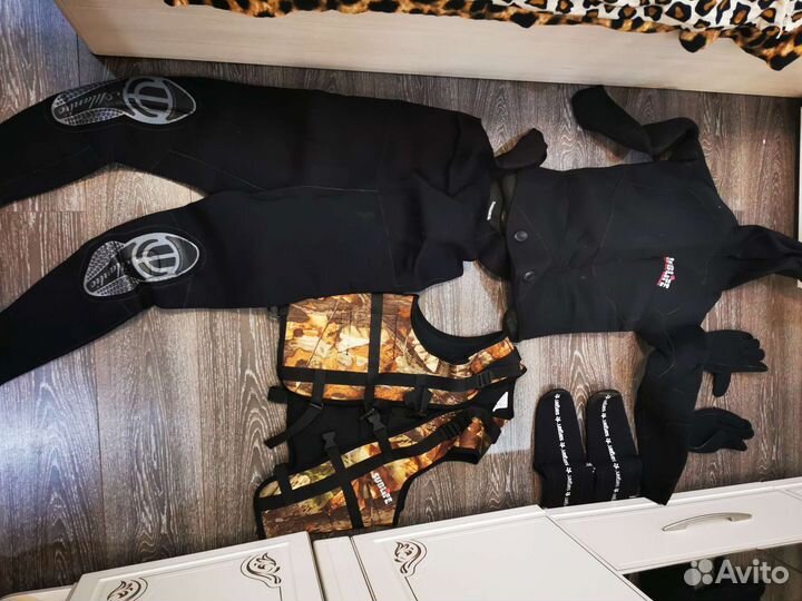 Гидрокостюм для подводной охоты 7мм