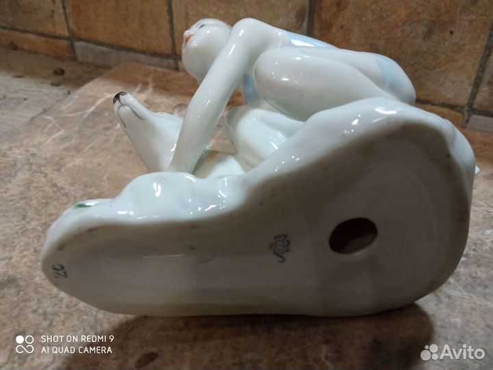 Юный пограничник статуэтка 57г СССР