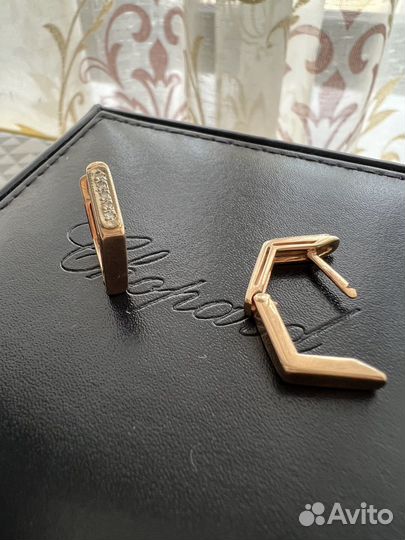 Серьги с бриллиантами