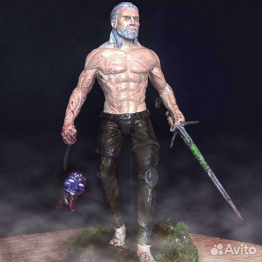 Фигурки персонажей из глины