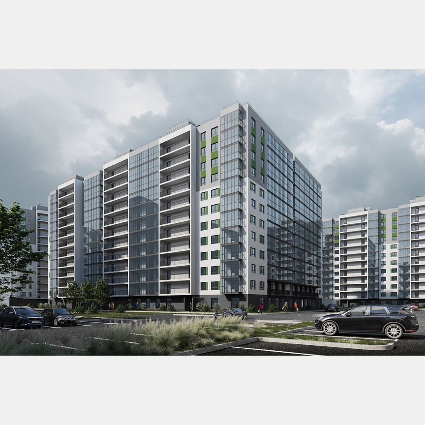 1-к. квартира, 28 м², 10/12 эт.