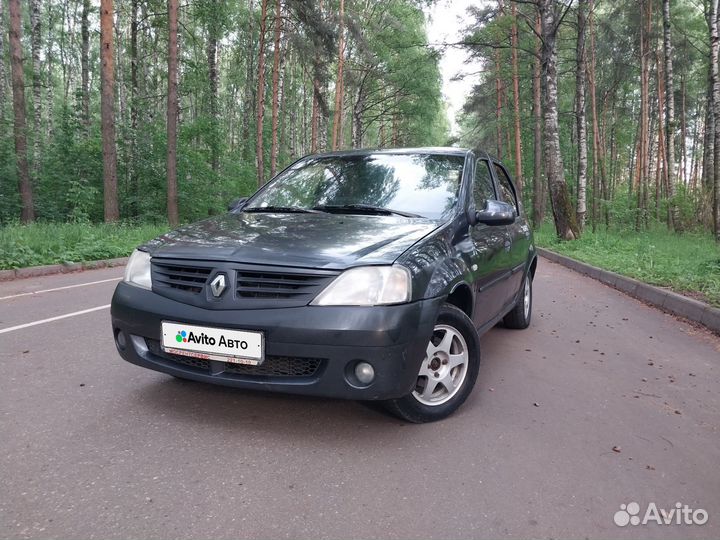 Renault Logan 1.4 МТ, 2008, 205 000 км