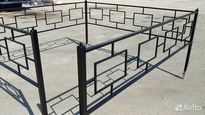 Оградки на кладбище, на могилу, ритуальная оградка