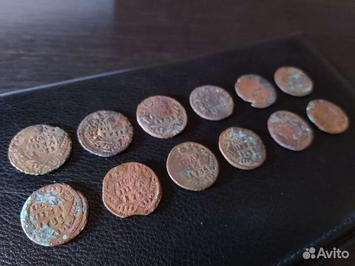 Монета Полушка. 1731-1739. Анна Иоанновна