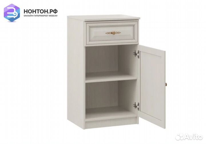 Тумба Габриэлла вудлайн кремовый / сандал белый