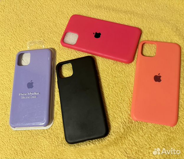 Силиконовые чехлы для iPhone 11 pro max