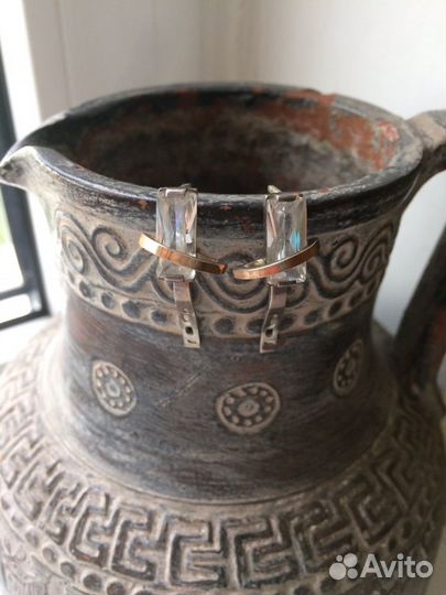 Серьги, кольцо, кулон