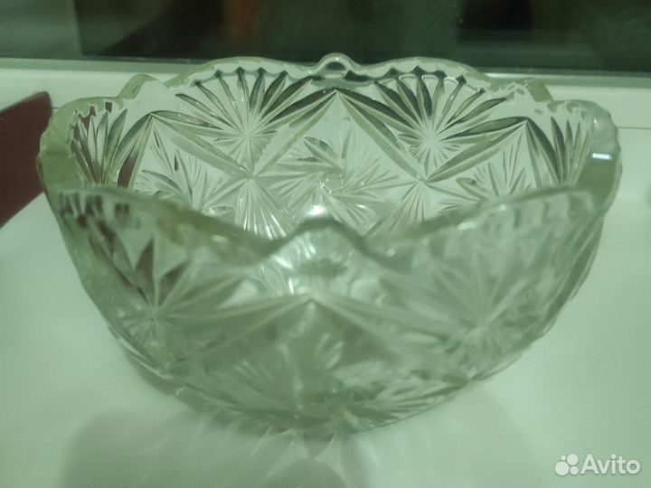 Вазы хрустальные