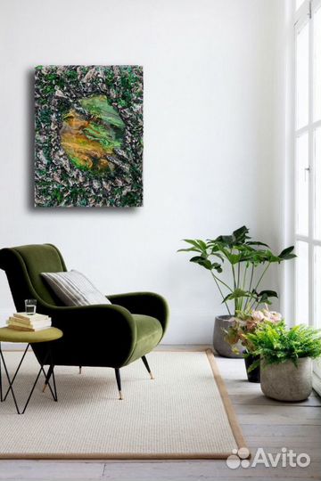 Картина Магия малахита