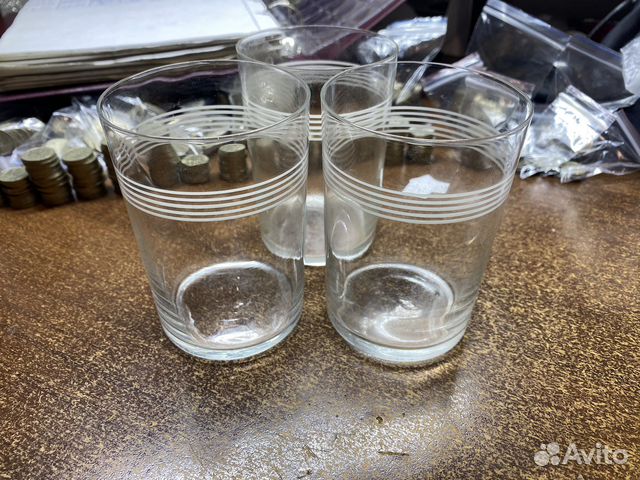 Стаканы для подстаканников СССР
