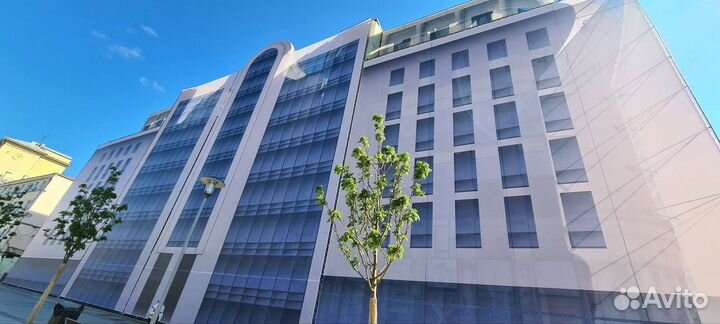 Монтаж фальшфасады и баннера