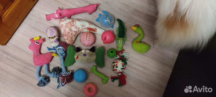 Игрушки для маленьких собак пакетом