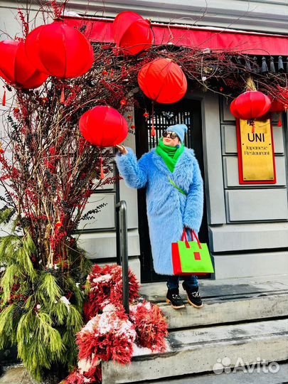 Шуба экомех 50