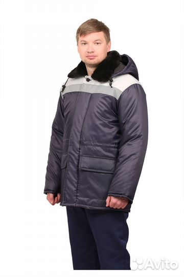 Спецодежда куртка рабочая мужская зимняя