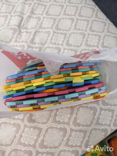 Детский коврик пазл