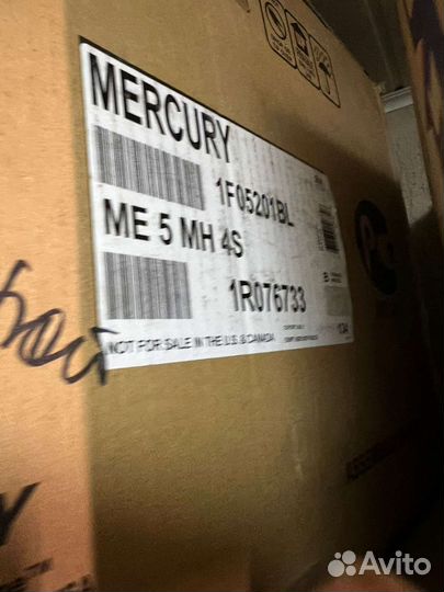 Мотор Mercury 5 л. с