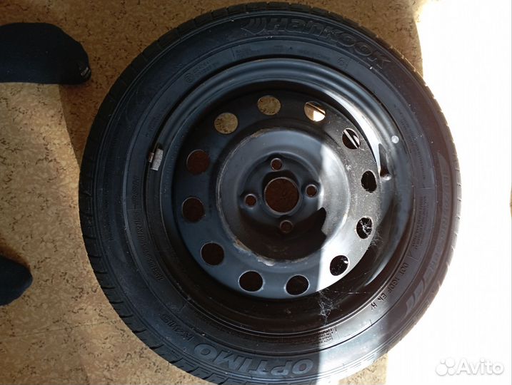 Запасное колесо hyundai solaris