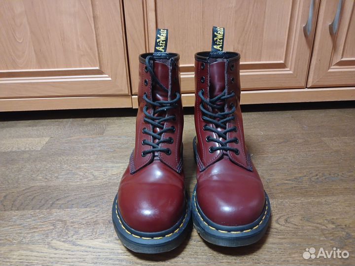 Ботинки Dr. Martens 1460 smooth cherry red