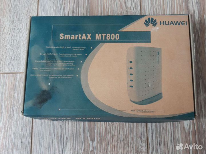 Adsl модем Huawei SmartAX MT 800