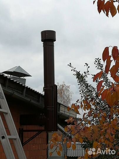 Дефлектор дымохода утеп.(нерж.+оцинк.) d-150