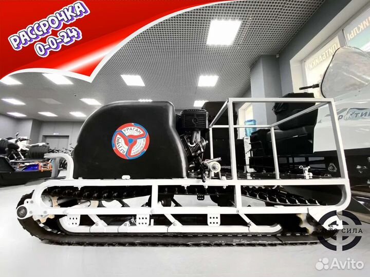 Мотобуксировщик Ураган Промысловик 1690мм реверс