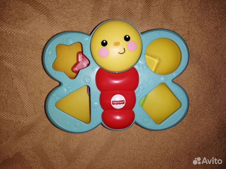 Сортер Fisher Price Бабочка, домик Полесье
