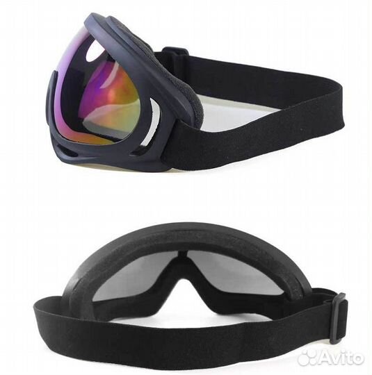 Очки тактические X400 ударопрочные для мото и т.д