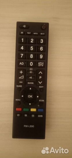 Пульт ду RM- L890 для Toshiba или других теле