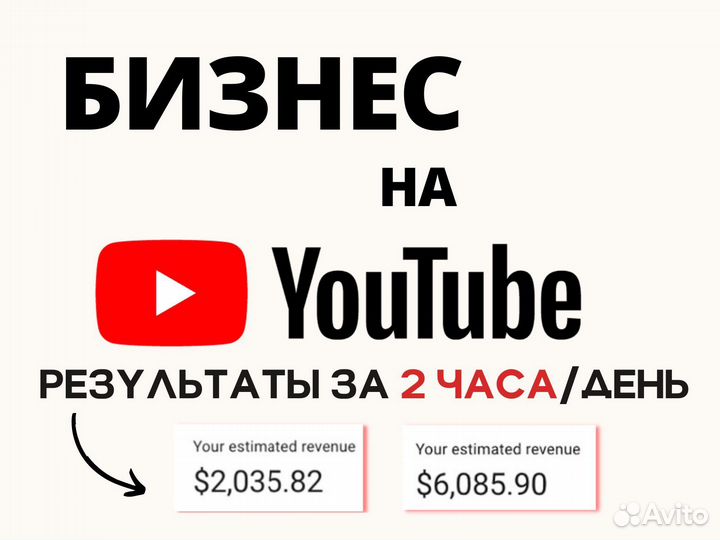 Готовый бизнес онлайн на YouTube с высоким доходом
