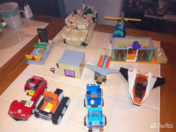 Детали Лего 10 тыс.шт. от разных наборов