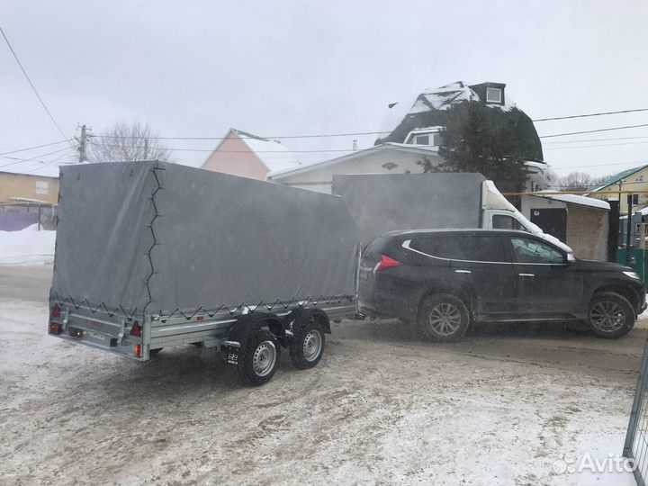 Прицеп с тентом аэро 817732.022. Рассрочка