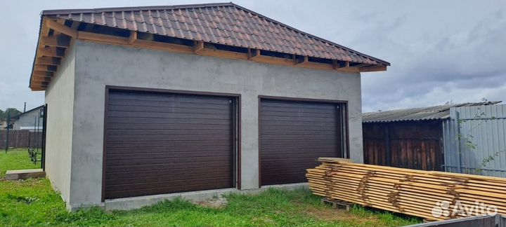 Секционные гаражные ворота Alutech