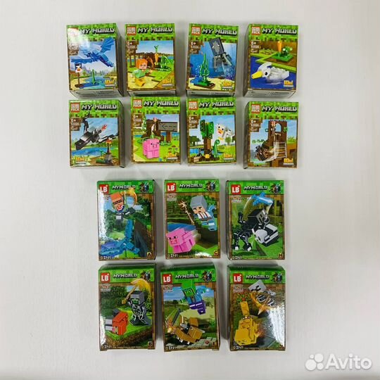 Игрушки, конструкторы Minecraft (Майнкрафт)