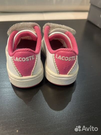 Кеды lacoste 19р