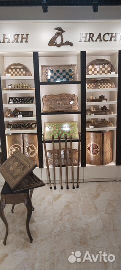 Шахматы нарды ручной работы