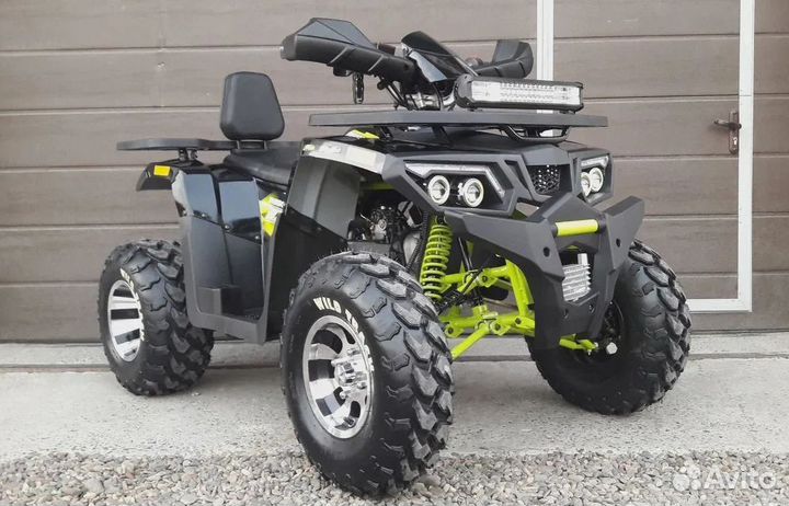 Квадроцикл Motoland Wild Track 200 PRO черно-желты