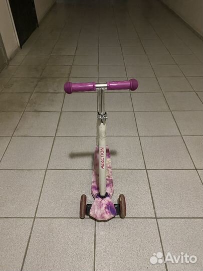 Самокат детский трехколесный бу