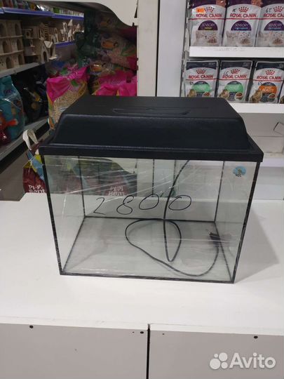 Аквариум 40л с крышкой