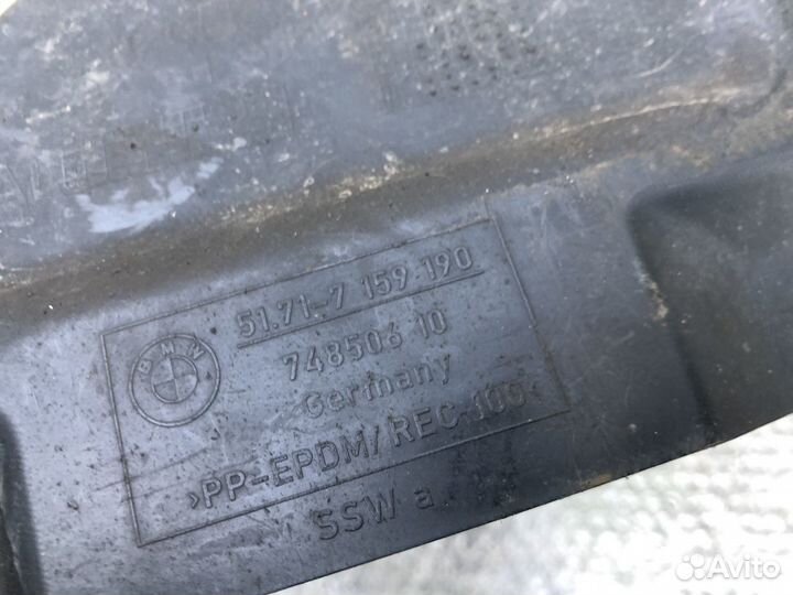 Защита бампера правая BMW 3 E92N 328xi N51