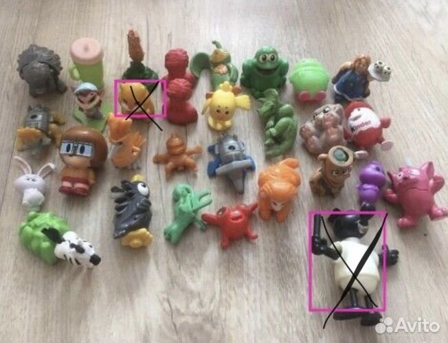 Игрушки из киндера сюрприза