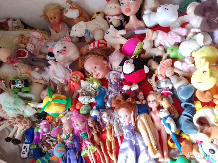 Мягкие игрушки по штучно или пакетом