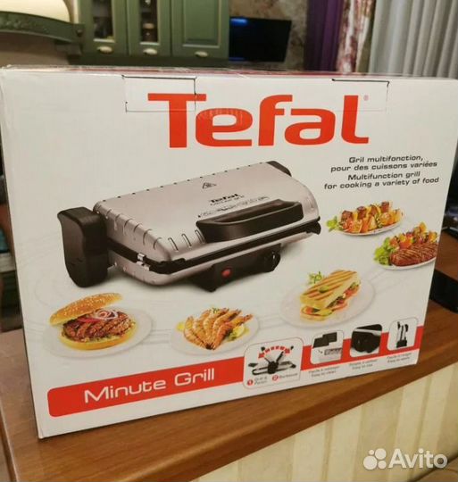 Электрогриль Tefal новый