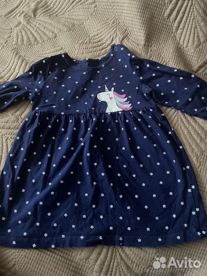 Одежда пакетом для девочки 74-80