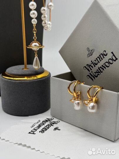 Серьги премиум качества Vivienne Westwood