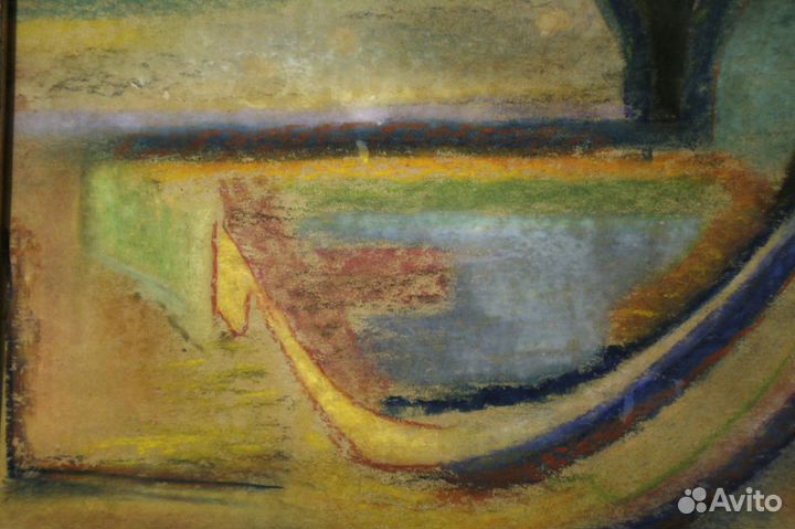 Картина Крымские пляжи абстракция