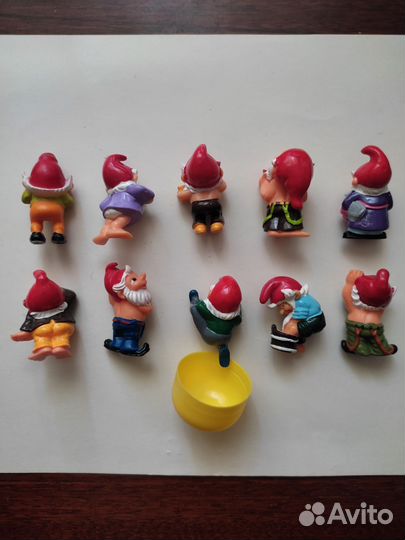 Киндер гномы умывающиеся