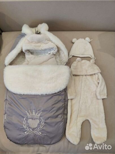 Конверт на выписку зимний (полный набор)