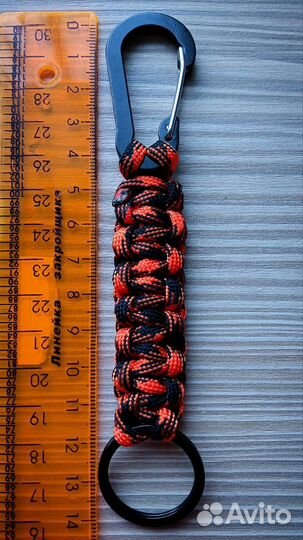 Брелок из паракорда, ручная работа
