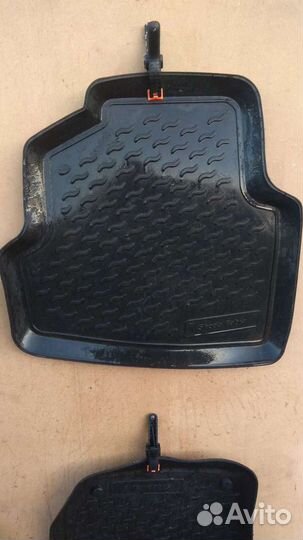 Коврики резиновые шкода фабия 2