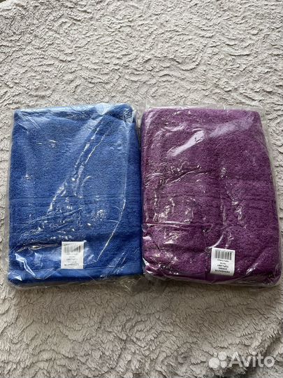 Полотенца банные новые 70*140